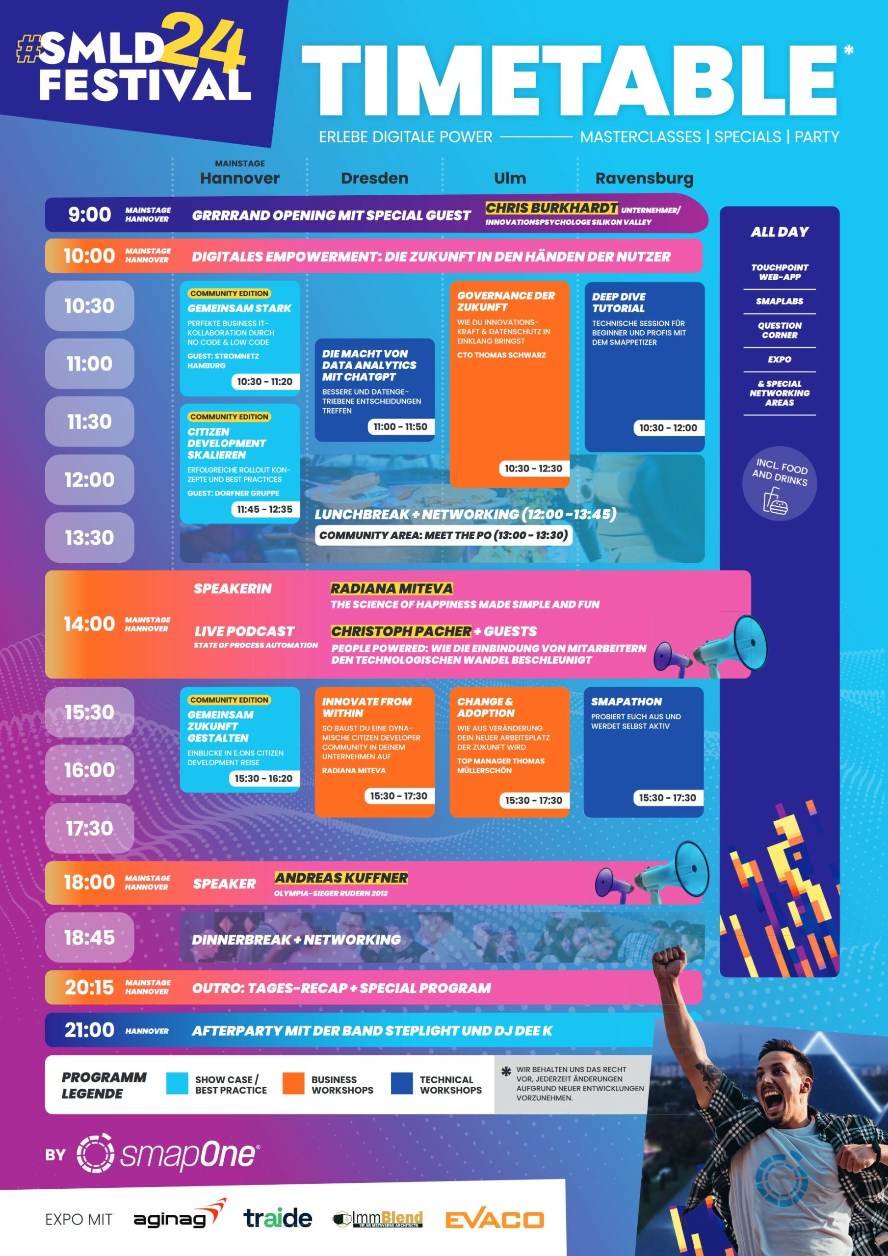 SMLD24 Timetable Poster